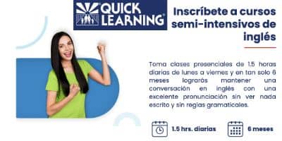 cursos ingles semi intensivos Quick Learning