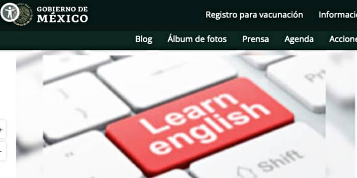 cursos de inglés en línea gratis SEP México