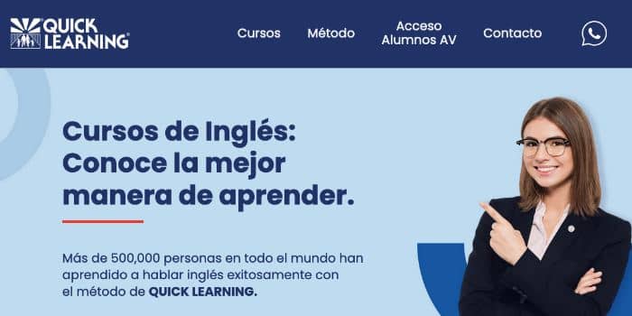 mejor escuela de inglés mexico Quick Learning