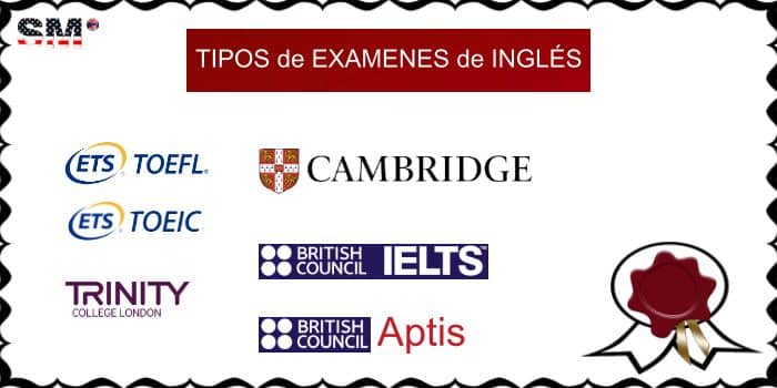 tipos de examenes de ingles