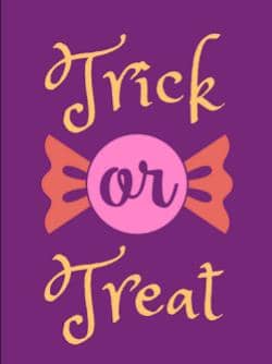 frases halloween en ingles trick or treat